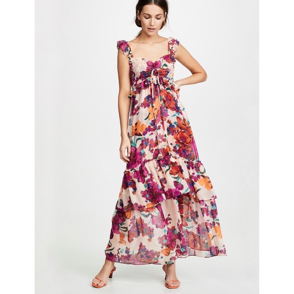 Misa Los Angeles | Dresses | Misa Los Angeles Kiana Floral Tiered Misa Los Angeles | Dresses | Misa Los Angeles Kiana Floral Tiered